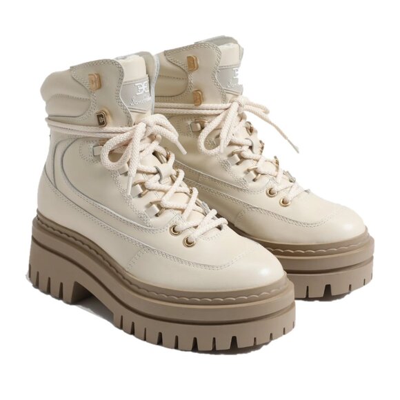 Sam Edelman Kace Lace Up Lug Sole Boots Size: 8.5 Width M - Picture 1 of 7